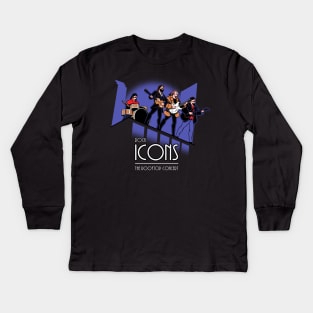 Rock Icons Kids Long Sleeve T-Shirt